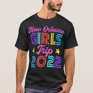 Camiseta Viagem das Garotas de Nova Orleans 2022 Conjunto d