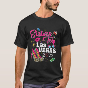 Camiseta Viagem das Irmãs de Las Vegas 2022 Engraçadas Irmã