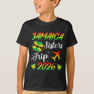 Camiseta Viagem das Irmãs Jamaica 2026 Férias Jamaica Turis