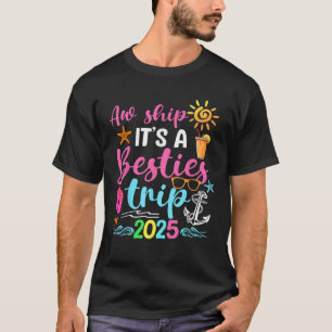 Camiseta Viagem das Melhores Amigas 2025 Cruzeiro de Amigas
