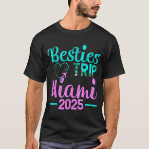 Camiseta Viagem das Melhores Amigas 2025 Férias de Verão Pr