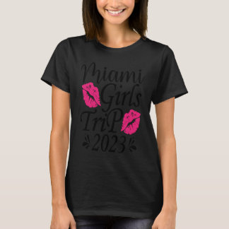 Camiseta Viagem das Meninas de Miami 2023 Festa de Despedid