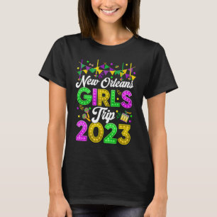 Camiseta Viagem das Meninas de Nova Orleans 2023 Conjunto d