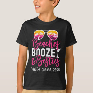 Camiseta Viagem de 2025, Punta Cana Beaches Booze A