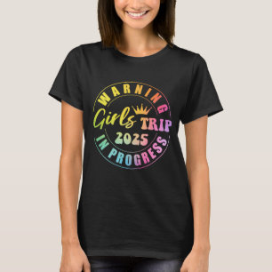 Camiseta Viagem de advertência às raparigas em curso 2025