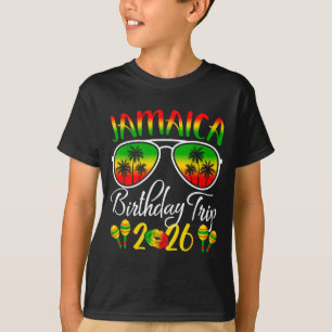 Camiseta Viagem de Aniversário Jamaica Férias Verão 2026 Ro