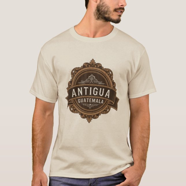 Camiseta Viagem de Antígua Guatemala (Frente)