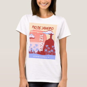 Camiseta Viagem de Arte do Brasil do Rio de Janeiro - Poste