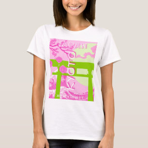Camiseta Viagem de Arte do Japão Quioto, Viagem de-Arte Ros