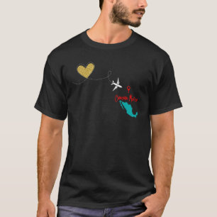 Camiseta Viagem de avião Cancun México Tema Família Amigos 