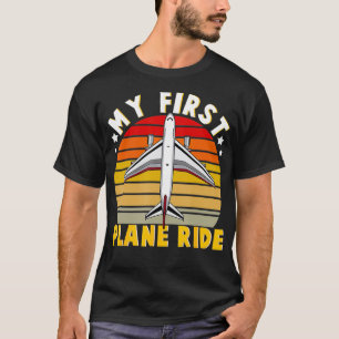 Camiseta Viagem de avião de primeira linha