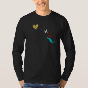 Camiseta Viagem de avião tema México Família Amigos Grupo