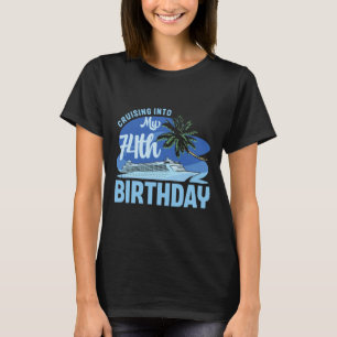 Camiseta Viagem de barco de cruzeiro de férias Cruising Int
