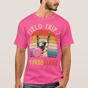 Camiseta Viagem De Campo Sem Prob Lama Diversão Professores