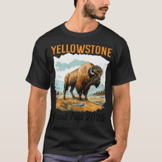 Camiseta Viagem de carro da família Bisson pelo Parque Naci