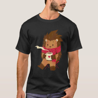 Camiseta Viagem de Carro da Turma de Acampamento doouriço C