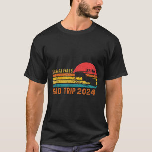 Camiseta Viagem de carro para Niagara Falls 2024 Férias de