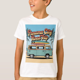 Camiseta Viagem de carro pela Cidade do Panamá