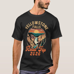 Camiseta Viagem de carro pela Estrada das Cataratas de Yell