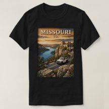 Viagem de carro pelo Missouri Lago Ozarks Castelo