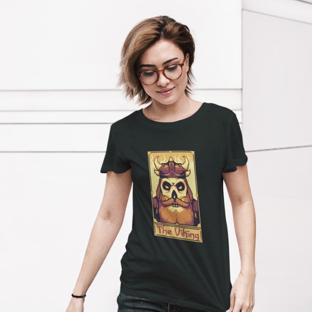 Camiseta Viagem de Cartão de Tarô Pixel (Criador carregado)