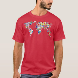 Camiseta Viagem de Cartografia Viajante Mundo Internacional