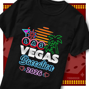 Camiseta Viagem de Casal Namorado Namorada Vegas Baecation