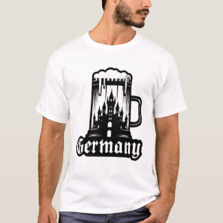 Camiseta Viagem de cerveja alemã - perfeita para O