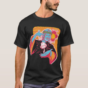 Camiseta Viagem de crânio de vaporização.
