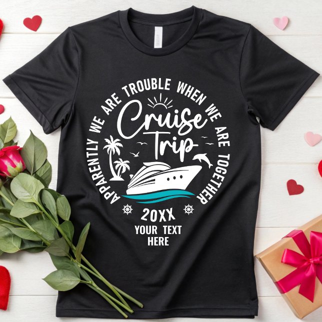 Camiseta Viagem de Cruise Squad Família Cruise 2025 (Criador carregado)