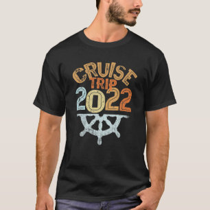 Camiseta Viagem De Cruzeiro 2022 Férias Marítimas, Navio De
