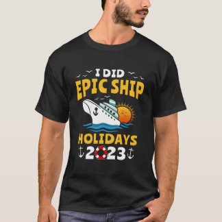 Camiseta Viagem de Cruzeiro 2023 Navio Oceânico Cruzeiro