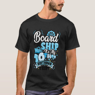 Camiseta Viagem de Cruzeiro de Aniversário de 70 Anos a Bor