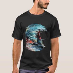 Camiseta Viagem de Descoberta de Beleza do Oceano Mundial d