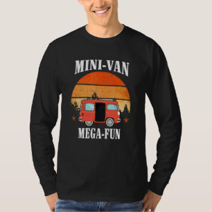 Camiseta Viagem de Diversão de Mini Van Mega