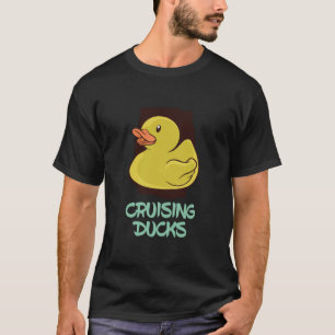 Camiseta Viagem de Diversão de Patos Cruzados