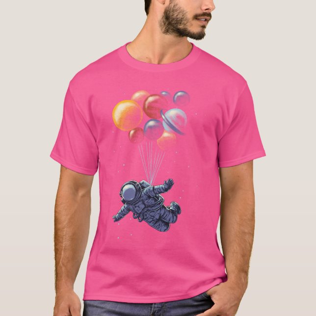 Camiseta Viagem de espaço (Frente)
