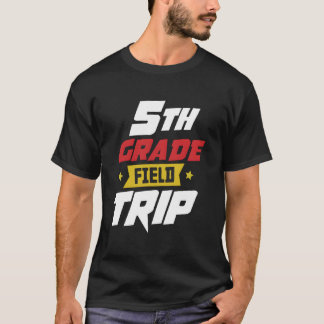 Camiseta Viagem de Estudos do 5º Ano Professores Equipe Esc