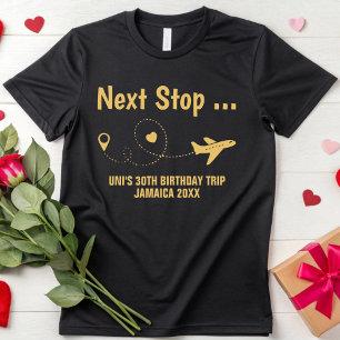 Camiseta Viagem de Família de Férias de Aniversário Persona