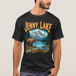 Camiseta Viagem de férias clássica ao Parque Nacional Jenny