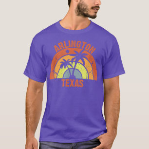 Camiseta Viagem de férias da família Arlington Summer Beach