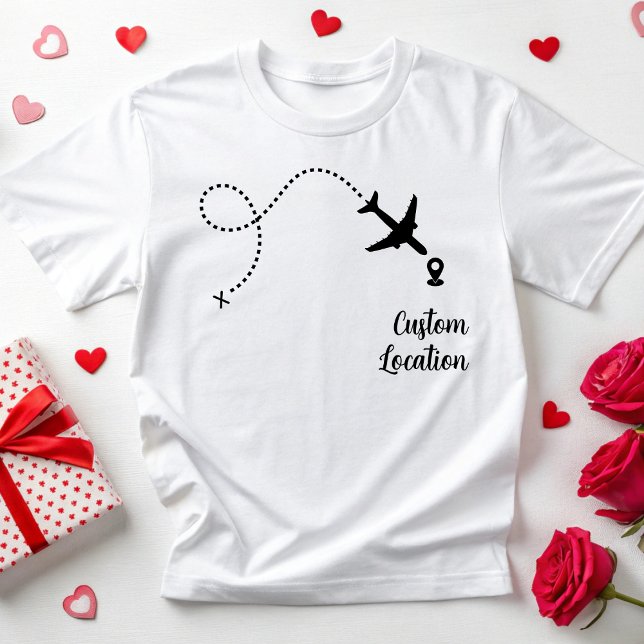 Camiseta Viagem de Férias da Família de Amigos de Voo Viage (Criador carregado)