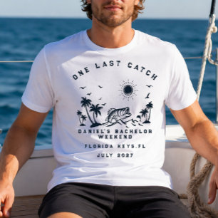 Camiseta Viagem de Fim de Semana com Tema de Pesca para Des