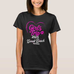 Camiseta Viagem de Garotas Bondi Beach Austrália 2025 Fim d