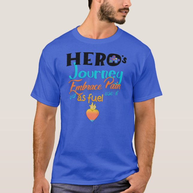 Camiseta Viagem de Herói  (Frente)