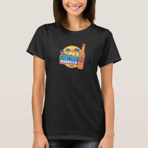 Camiseta Viagem de Homens Marbella 2023 Marbs Estudantes De