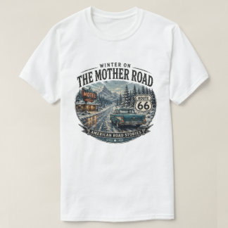 Camiseta Viagem de inverno pela histórica Rota 66
