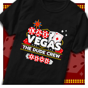 Camiseta Viagem de Las Vegas, Dude Crew Boys, em Las Vegas