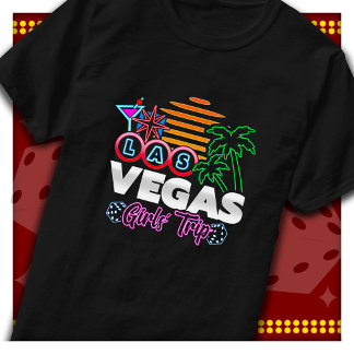 Camiseta Viagem de Las Vegas, Meninas, Viagem de Vegas