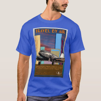 Camiseta Viagem de linha aérea retrorreflectora DC301